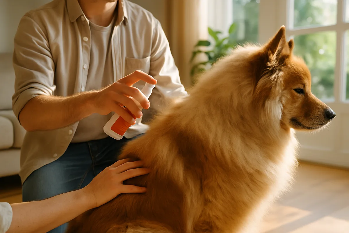 Antipulci cane spray: come e quando usarlo