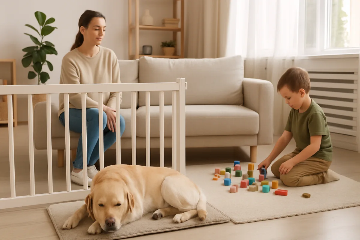 Cani e bambini in casa: supervisione, spazi separati e regole per gli adulti