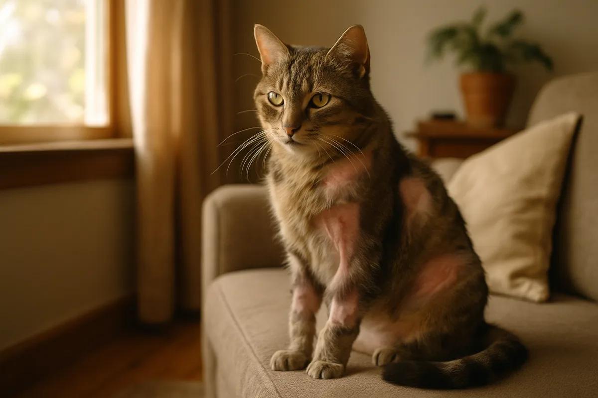 Gatto perde pelo e si gratta: cause e soluzioni