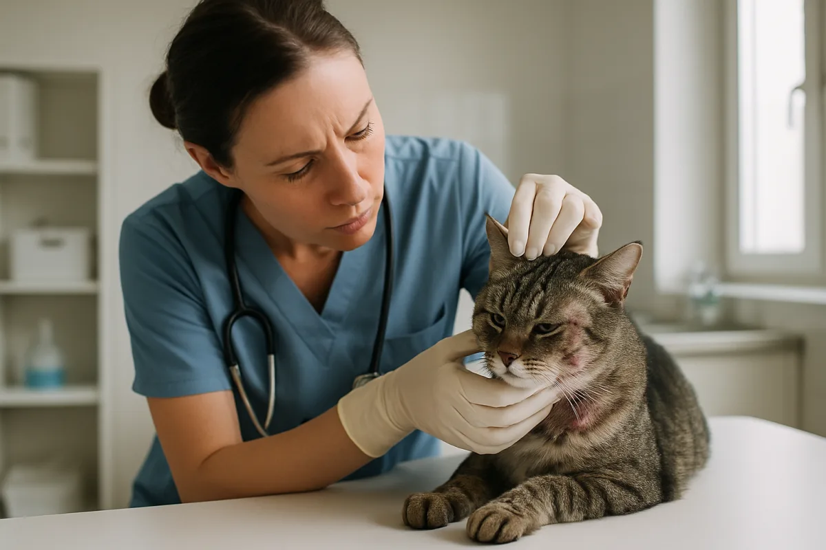 Gatto perde pelo e si gratta: diagnosi e cure