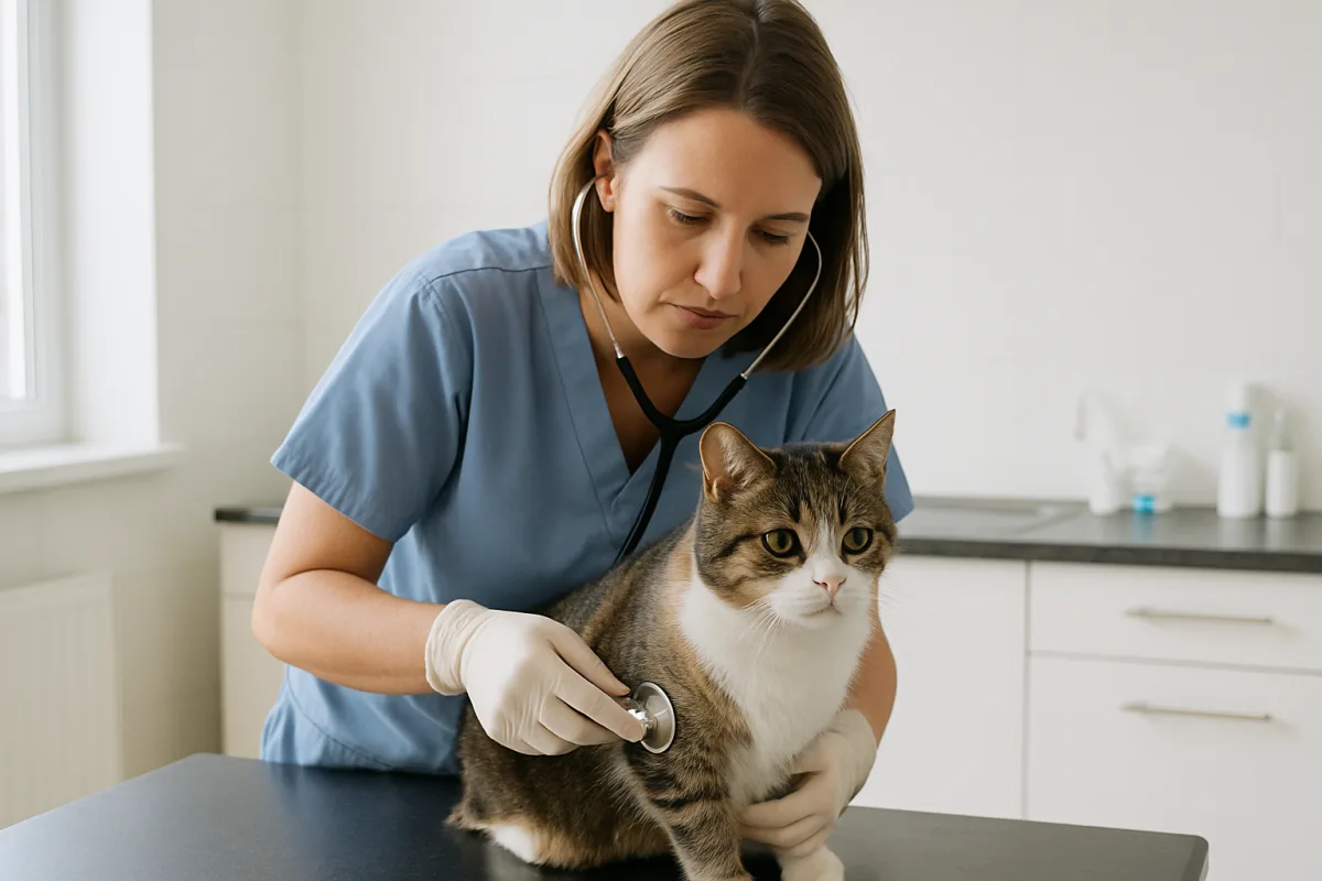 Gatto perde pelo e vomita: diagnosi e cure