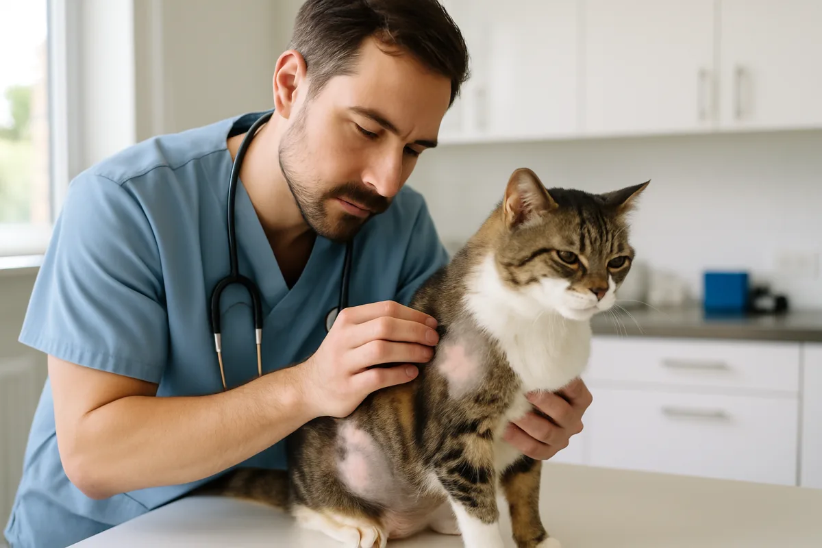 Gatto perde pelo: malattie comuni da considerare