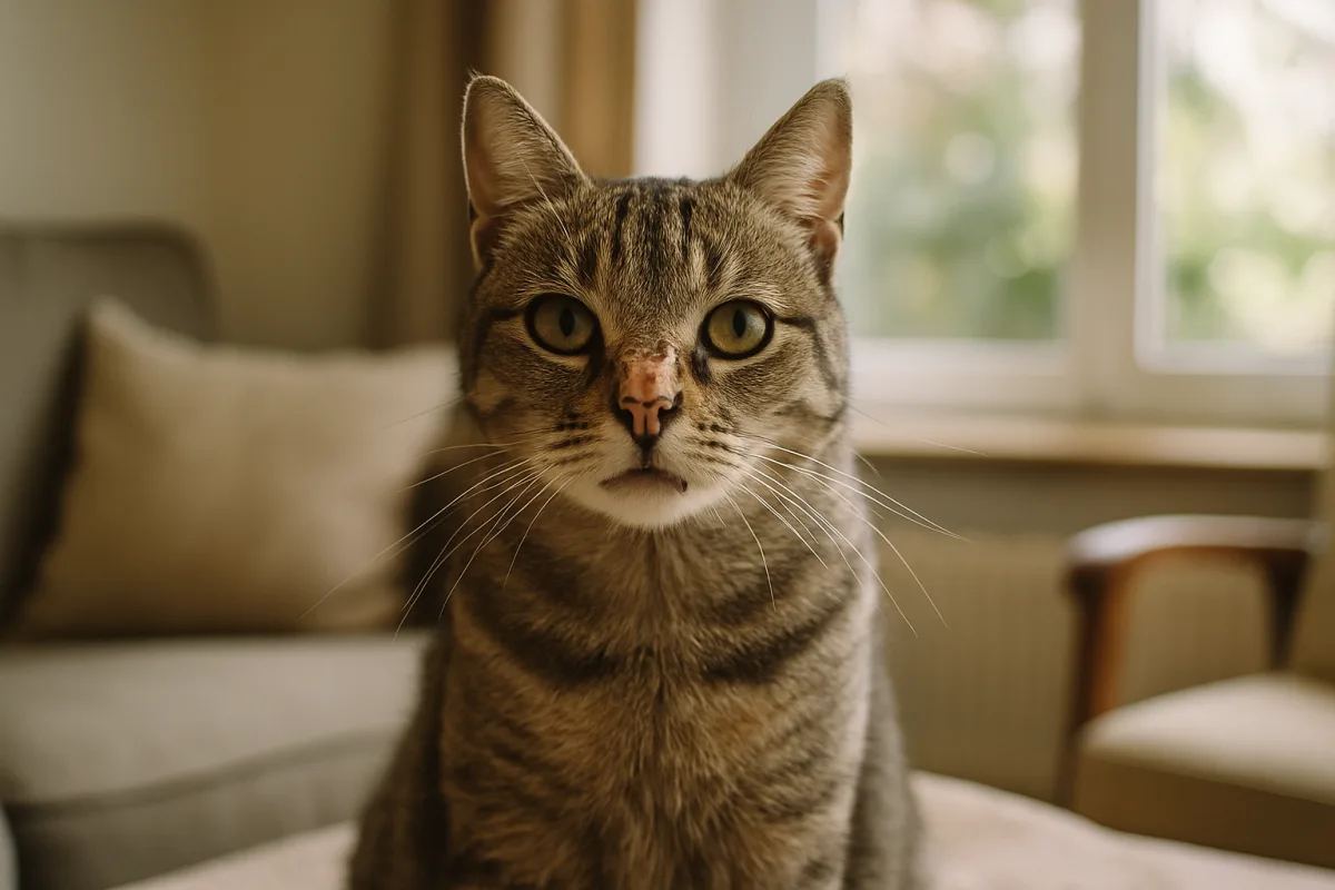 Gatto perde pelo sul muso: cosa fare
