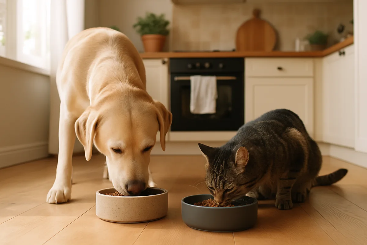 Guida all'alimentazione di cani e gatti