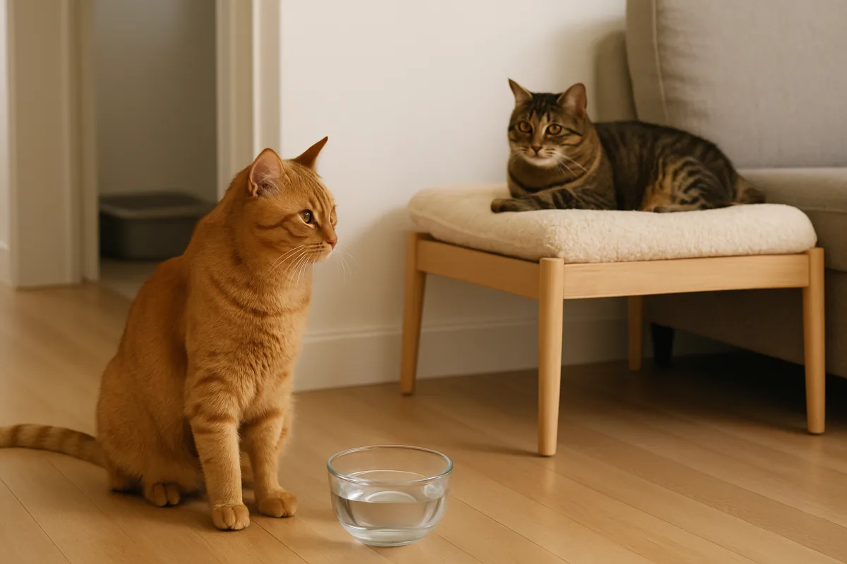Più gatti in casa: come distribuire ciotole, lettiere e zone di riposo