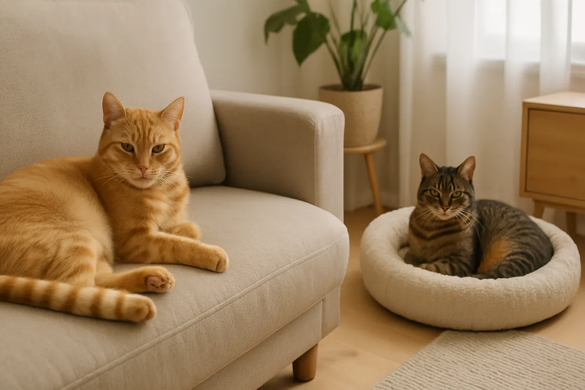 Arriva un secondo gatto: come organizzare una presentazione graduale